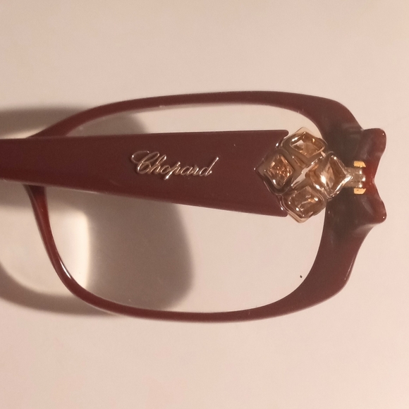 Vintage Chopard Women's Large Rectangle Eyeglasses Frames Sunglasses - Picture 11 of 12